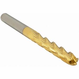 GRAINGER 229-001076A Ball End Mill, 4 Flutes, 5/8 Inch Milling Dia, 6 Inch Overall Length | CP9UQA 45XX36