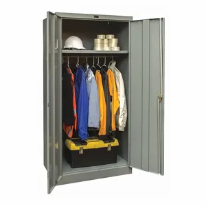 GRAINGER 230W361872A-HG Commercial Storage Cabinet, Dark Gray, 72 x 36 x 18 Inch Size, Assembled | CD2WUQ 411L03