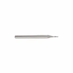 GRAINGER 251-001000 Square End Mill, Carbide, Single End, 1/8 Inch Length Of Cut | CQ2MZY 55HG97