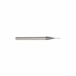 GRAINGER 251-002002B Square End Mill, Carbide, Single End, 1/32 Inch Milling Dia, 4 Flutes | CQ2MYV 55HH51