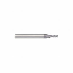 GRAINGER 251-003110B Corner Chamfer End Mill, 1/8 Inch Milling Dia, 3/8 Inch Length Of Cut, 3 Flutes, 0 In | CQ2CCD 55HJ38