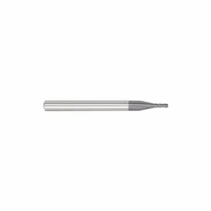 GRAINGER 251-004110B Corner Chamfer End Mill, 1/8 Inch Milling Dia, 3/8 Inch Length Of Cut, 4 Flutes, 0 In | CQ2CCF 55HJ85