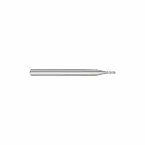 GRAINGER 251-004030 Corner Chamfer End Mill, Carbide, Bright Finish, 3/64 Inch Milling Dia | CQ2MJJ 55HJ53