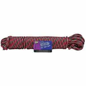 GRAINGER 268SM-WA Rope, 3/8 Inch Rope Dia, Black/Blue/Green/Orange/Red/Yellow, 100 ft Rope Length | CQ4CVZ 45AV32