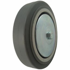 GRAINGER 26Y386 Nonmarking Rubber Tread on Plastic Core Wheel, 5 Inch Wheel Dia, 1 1/4 Inch Wheel Width | CQ4KAG
