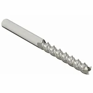 GRAINGER 273-252000 Square End Mill, Center Cutting, 3 Flutes, 1/4 Inch Milling Dia, 2 Inch Length Of Cut | CP9WMT 52ZL10