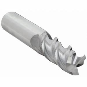 GRAINGER 273-501250 Square End Mill, Center Cutting, 3 Flutes, 1/2 Inch Milling Dia, 1 1/4 Inch Length Of Cut | CP9WMD 43RE50