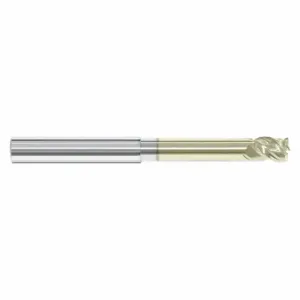 GRAINGER 274-131052D Corner Radius End Mill, Zrn Finish, 3 Flutes, 1/4 Inch Milling Dia, Straight | CQ2DZG 52ZN44