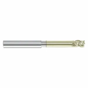 GRAINGER 274-131049D Corner Radius End Mill, Zrn Finish, 3 Flutes, 1/4 Inch Milling Dia, Straight | CQ2DZJ 52ZN41