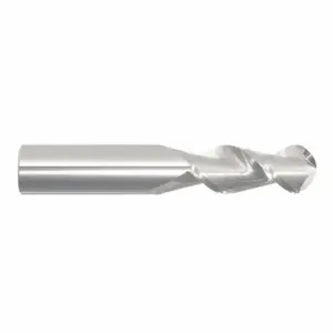 GRAINGER 282-911760 Ball End Mill, 2 Flutes, 1 Inch Milling Dia, 4 Inch Overall Length | CQ2BWX 52ZT39