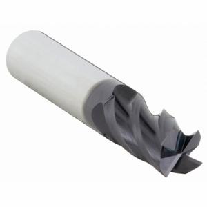 GRAINGER 284-000241 Square End Mill, Center Cutting, 4 Flutes, 1/2 Inch Milling Dia, 1 Inch Length Of Cut | CQ2CJC 45XX83
