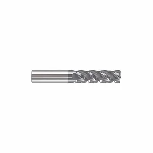 GRAINGER 284-000490 Corner Radius End Mill, 4 Flutes, 1/4 Inch Milling Dia, Straight | CQ2CNK 55HM78