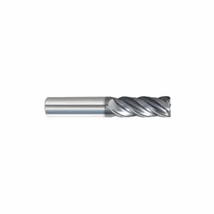 GRAINGER 294-002092 Corner Radius End Mill, Nacro Finish, 4 Flutes, 1 Inch Milling Dia, Straight | CQ2CWW 55HV20