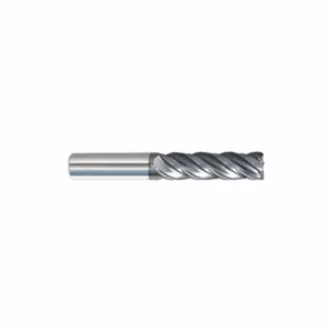 GRAINGER 294-003031 Corner Radius End Mill, Nacro Finish, 4 Flutes, 1/4 Inch Milling Dia, Straight | CQ2EGT 55HV22