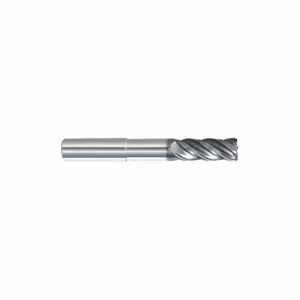 GRAINGER 294-004001 Corner Radius End Mill, Nacro Finish, 4 Flutes, 1/8 Inch Milling Dia, Straight | CQ2EFB 55HV31