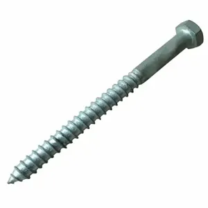 GRAINGER 29NH37 Lag Bolts, Steel, Silver | CQ4ZJK