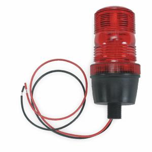 GRAINGER 2ERP1 Warning Light, Red, Strobe Tube, 12 to 80V DC, 150000 Candela, 8000 hr Lamp Life | CQ7ELN