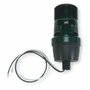 GRAINGER 2ERP3 Warning Light, Green, Strobe Tube, 120VAC, 150000 Candela, 8000 hr Lamp Life | CQ7ELM