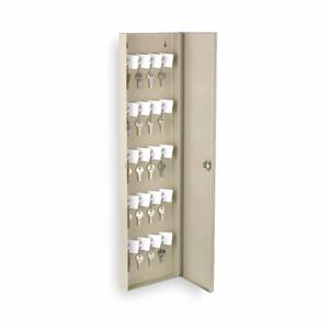GRAINGER 2NET3 Key Control Cabinet, Cabinet with Cam Lock, 50 Key Capacity | CQ2GMM