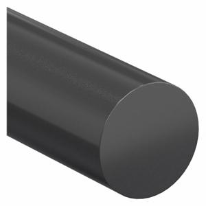 GRAINGER 2XPF3 Kunststoffstab, 6 Fuß Kunststofflänge, schwarz, undurchsichtig, 12, 500 Psi Zugfestigkeit | CQ3AFY