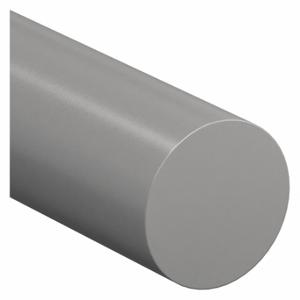 GRAINGER 2XPR2 Kunststoffstab, 1 Fuß Kunststofflänge, grau, undurchsichtig, 11000 Psi Zugfestigkeit | CQ3ADW