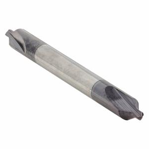 GRAINGER 300-001001B Center Drill, #00 Drill Size, 1/8 Inch Body Dia, 0.0265 Inch Drill Point Dia, Wire | CP8VEY 45YG72