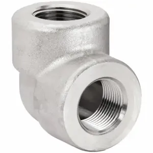 GRAINGER 3000300112 90 Deg. Elbow, 304/304L Ss, 1 1/2 Inch X 1 1/2 Inch Fitting Pipe Size | CQ7HGW 20XY74