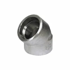 GRAINGER 3001300318 45 Deg. Elbow, 316/316L Ss, 1 1/2 Inch X 1 1/2 Inch Fitting Pipe Size, Female X Female | CQ4XTL 20XZ39