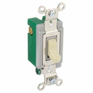 GRAINGER 3003I Wall Switch, Toggle Switch, 3-Way, Ivory, 30 A, Screw Terminals, Screw Terminals | CP9EEU 49YZ51