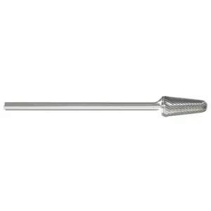 GRAINGER 310-002626 Cone Bur, Single Cut, 1/4 Inch Shank, 1/4 Inch Head, Lg Of Cut 1-1/16 Inch, Sl-3L6 | CP8YBH 22YD62