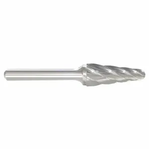 GRAINGER 310-004303 Cone Bur, Aluminum Cut, 1/4 Inch Shank, 3/4 Inch Head, Lg Of Cut 1-1/2 Inch, Sl-7Nf | CP8YAN 22YE11