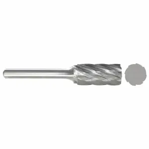 GRAINGER 310-002500 Cylinder Bur Sa, Aluminum Cut, 1/4 Inch Shank, 3/8 Inch Head, 3/4 Inch Cut, Sa-3Nf | CP9BVC 22YD14