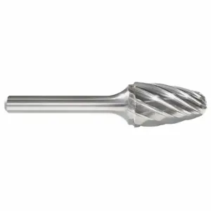 GRAINGER 310-002513 Tree Bur SF, Aluminum Cut, 1/4 Inch Size Shank Dia, 1/2 Inch Heightead Dia | CQ7RER 22YD27