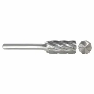 GRAINGER 310-002590 Cylinder Bur Sb, Aluminum Cut, 1/4 Inch Shank Dia, 5/8 Inch Head Dia, Lg Of Cut 1 In | CP9BPJ 22YD42