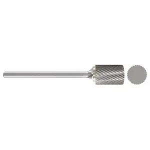 GRAINGER 310-002601 Cylinder Bur Sa, Single Cut, 1/4 Inch Shank, 1/4 Inch Head, 1/2 Inch Cut, Sa-1L6 | CP9BWP 22YD44