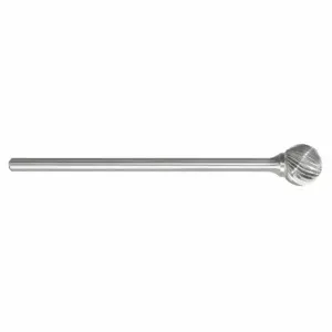 GRAINGER 310-002611 Ball Bur SD, Single Cut, 1/4 Inch Shank Dia, 1/2 Inch Head Dia | CP7PFZ 22YD52