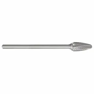 GRAINGER 310-002618 Tree Bur SF, Single Cut, 1/4 Inch Shank Dia, 3/8 Inch Head Dia, Length of Cut 3/4 in | CQ7RGN 22YD56