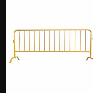 GRAINGER 31DW07 Crowd Control Barrier, 102 Inch Overall Lg, 40.5 Inch Overall Ht, Yellow | CQ3VPC