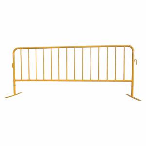 GRAINGER 31DW09 Crowd Control Barrier, 102 Inch Overall Lg, 40.5 Inch Overall Ht, Yellow | CQ3VPB