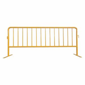 GRAINGER 31DW13 Crowd Control Barrier, 102 Inch Overall Lg, 40.5 Inch Overall Ht, Yellow | CQ3VNX