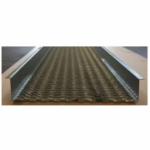 GRAINGER 32104514-U-12 Anti-Slip Walkway, Serrated, Steel, 144 Inch Overall Lg, 24 Inch Overall Width, 14 Gauge | CP9XWE 45NN62