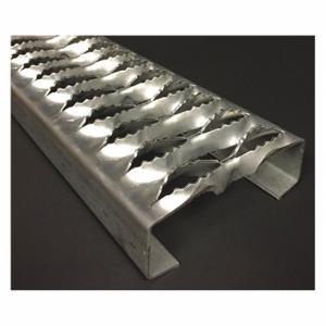 GRAINGER 3222012-12 Anti-Slip Channel, Serrated, 144 Inch Overall Length, 5 Inch Overall Width | CP9XUP 45NN65