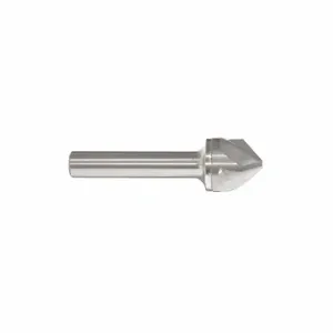 GRAINGER 333-005060 Countersink, 3/8 Inch Body Dia, 1/4 Inch Shank Dia, Bright Finish | CP9BGM 55JD52