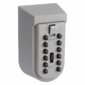 GRAINGER 33HF55 Lock Box, Surface, Push Button, 5 Key Capacity, Zinc Alloy | CQ2JHP