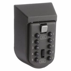 GRAINGER 33J855 Lock Box, Surface, Push Button, 20 Key Capacity, Zinc Alloy | CQ2JHN