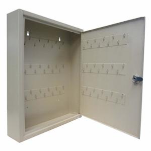 GRAINGER 33J858 Key Control Cabinet, 80 Key Capacity, Key Hooks | CQ2GMH