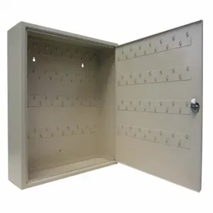 GRAINGER 33J859 Key Control Cabinet, 120 Key Capacity, Key Hooks | CQ2GMF