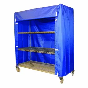 GRAINGER 33Y361 Wire Shelf and Utility Cart, 48 Inch Overall Length, 24 Inch Overall Width | CQ7YXE