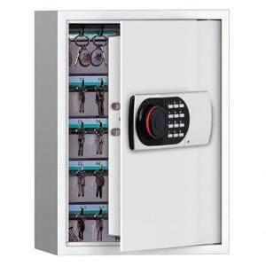 GRAINGER 36D050 Key Cabinet Digital Lock, 100 Key Capacity, Key # Plate/Steel Latch Lock | CQ2GMT