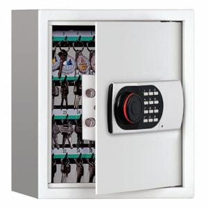 GRAINGER 36D051 Key Cabinet Digital Lock, 64 Key Capacity, Key # Plate/Steel Latch Lock | CQ2GMD